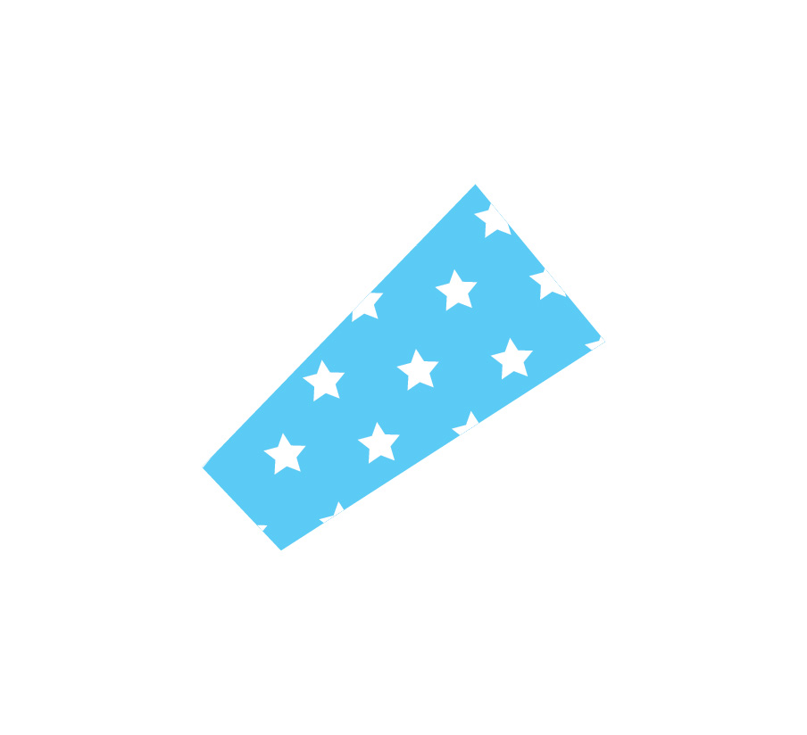 samolepka ´ (čárka) nad písmenko